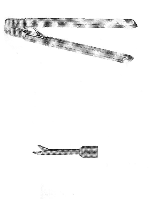 İZOLESİZ MAKAS I MODEL SAPLI  ÇAP : 5MM L:43CM